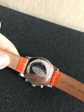 Orologio Aquaswiss Cronografo Arancione 38mm
