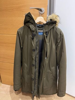 Abrigo Zara verde