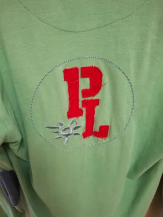 Polo Padel Lobb Verde y Blanco