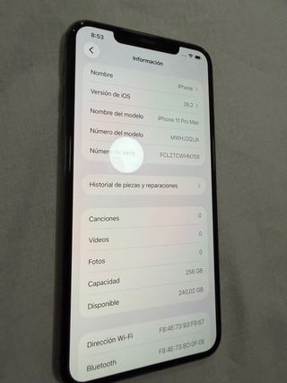 iPhone 11 Pro Max 256GB Gris Super oferta!