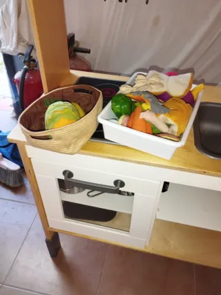 Cocinita de Juguete Ikea con Accesorios