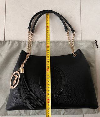 Borsa Trussardi nera con tracolla
