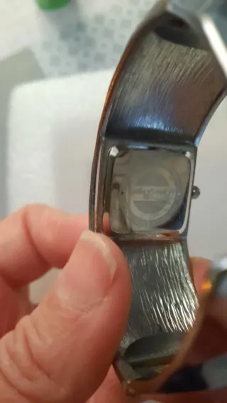 Pulsera Reloj Elegante Mujer Plata