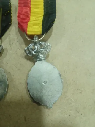 Lote 4 Medallas Belgas