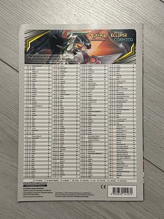 Minialbum Coleccionista Pokémon Eclipse Cósmico
