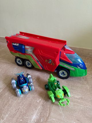 Camión Pj Masks con 2 Vehículos