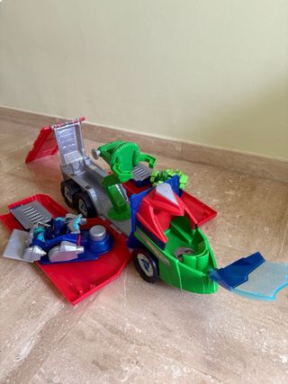 Camión Pj Masks con 2 Vehículos