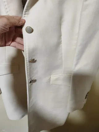 Abrigo Zara Beige Talla L