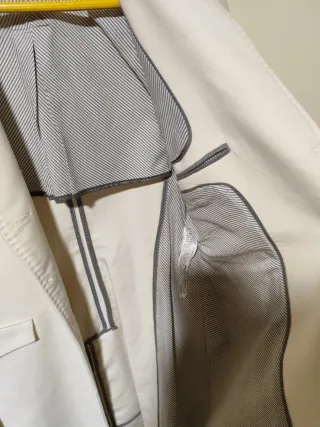 Abrigo Zara Beige Talla L