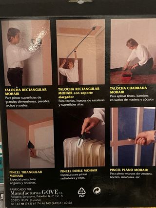 Kit para pintar, esmaltar y barnizar