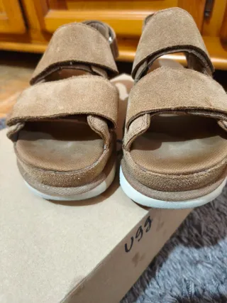 Sandalias UGG Marrones Mujer