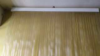 Cortina a strisce in PVC con profilo in alluminio