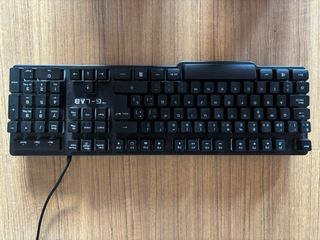 Teclado G-LAB QWERTY Español Negro