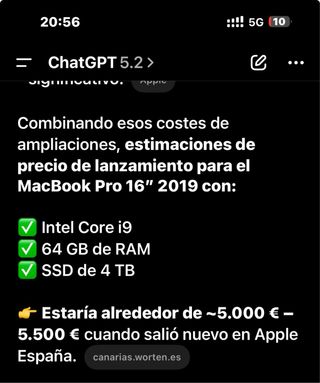 MacBook Pro A2141 16” i9 64GB RAM 4TB SSD