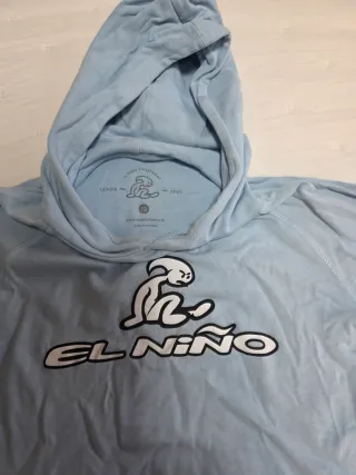Sudadera El Niño Azul Cielo Talla 12