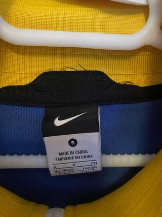 Chaqueta Nike Brasil CBF Azul y Amarillo