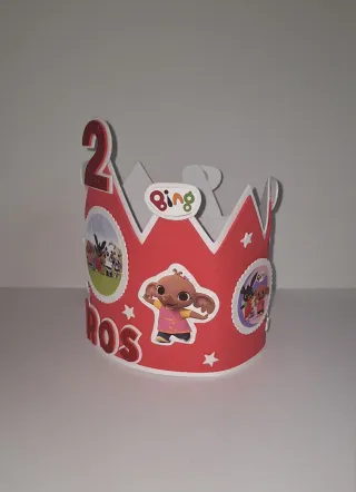 Corona de cumpleaños, Bing.