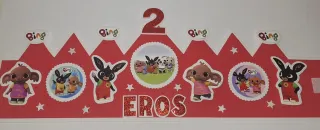 Corona de cumpleaños, Bing.