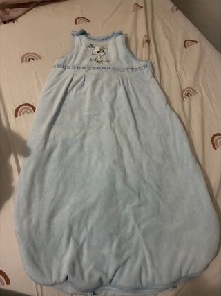 Saco bebé velour 6-12 meses