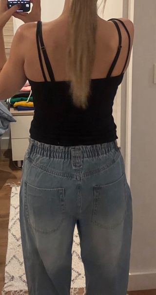 Pantalón vaquero baggy talla 36