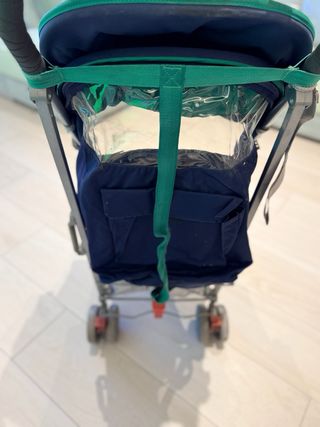 Silla de paseo Maclaren azul y verde