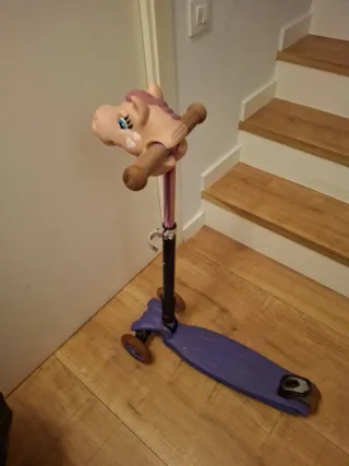 Patinete infantil 3Style morado ajustable