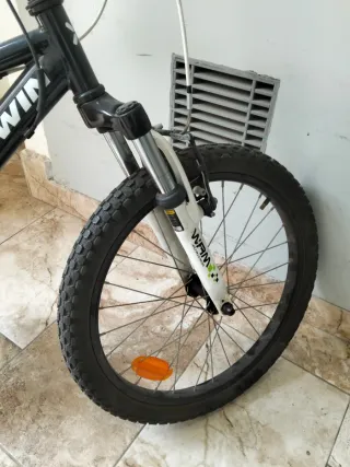 Bicicleta Infantil Btwin Negra