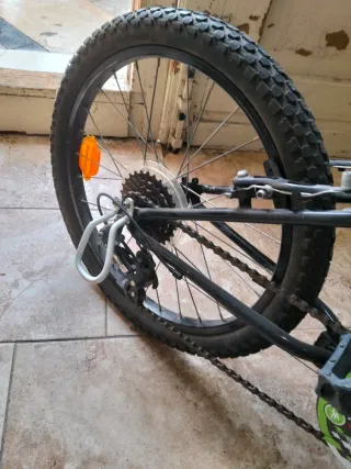 Bicicleta Infantil Btwin Negra