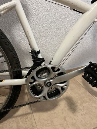 Bicicleta B'Twin Blanca