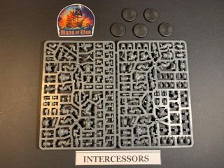 5 Space Marine Intercessors Warhammer 40k