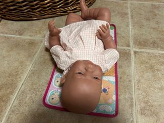 Muñeca bebé de tela 35 cm