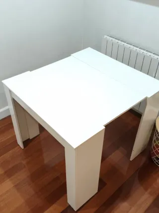Mesa de comedor extensible madera