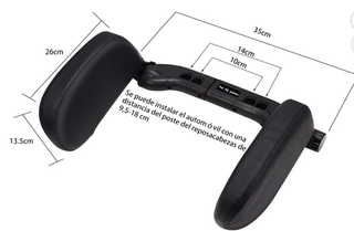 Reposacabezas para coche