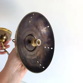 Lámpara industrial metal