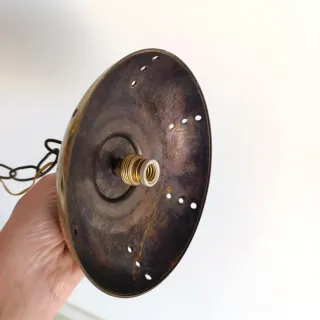 Lámpara industrial metal