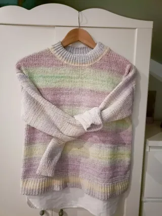 Jersey multicolor rayas