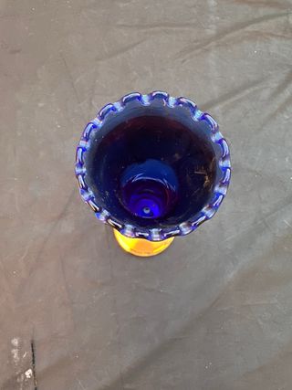 Copa Florero Murano Técnica Tres Fuegos