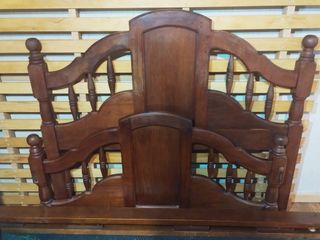 conjunto muebles de algarrobo macizos