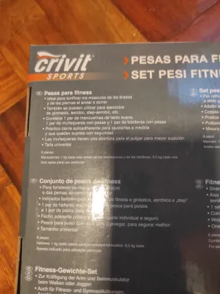 Set Pesas Fitness Crivit