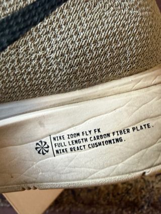 Zapatillas Nike Zoom Fly grises y turquesa