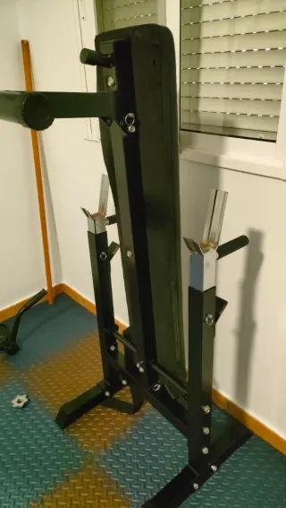 Banco de pesas negro