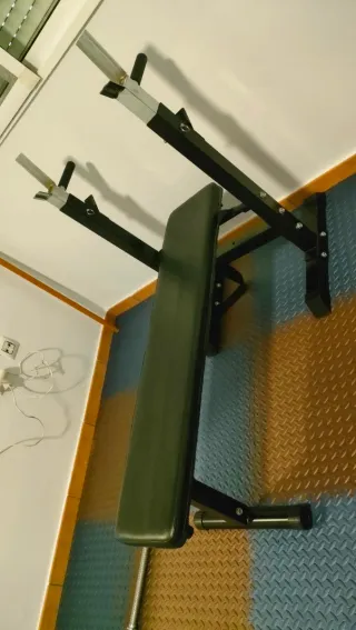 Banco de pesas negro