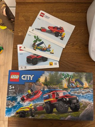 LEGO City 60412 4x4 Fire Engine Rescue Boat