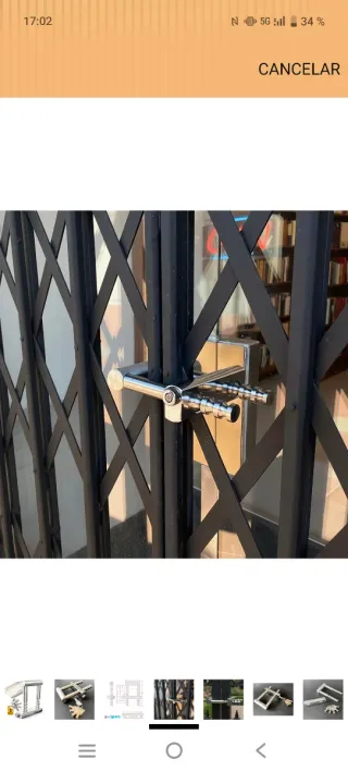 2 candados Ballesta Acero Inoxidable macizo