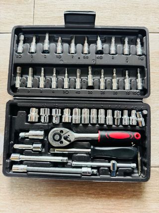 NUEVO! Set 46pcs llaves de vaso con carraca nuevo