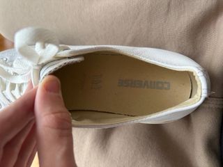 Zapatillas Converse Piel Blanca Talla 44