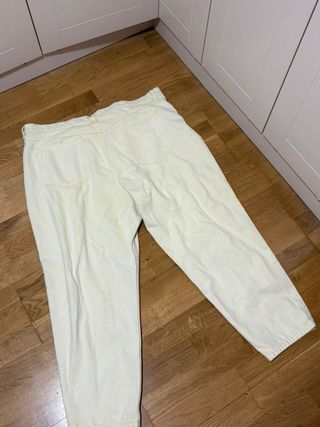 Pantalón vaquero amarillo talla XXXL