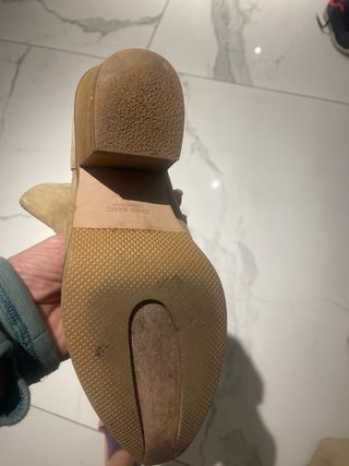 Botines beige talla 39