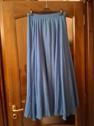 Gonna lunga blu