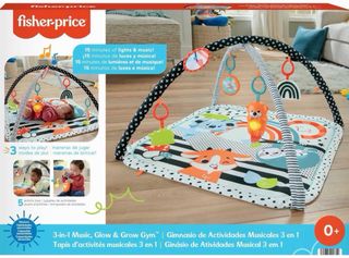 Gimnasio Bebé Fisher Price 3 en 1
